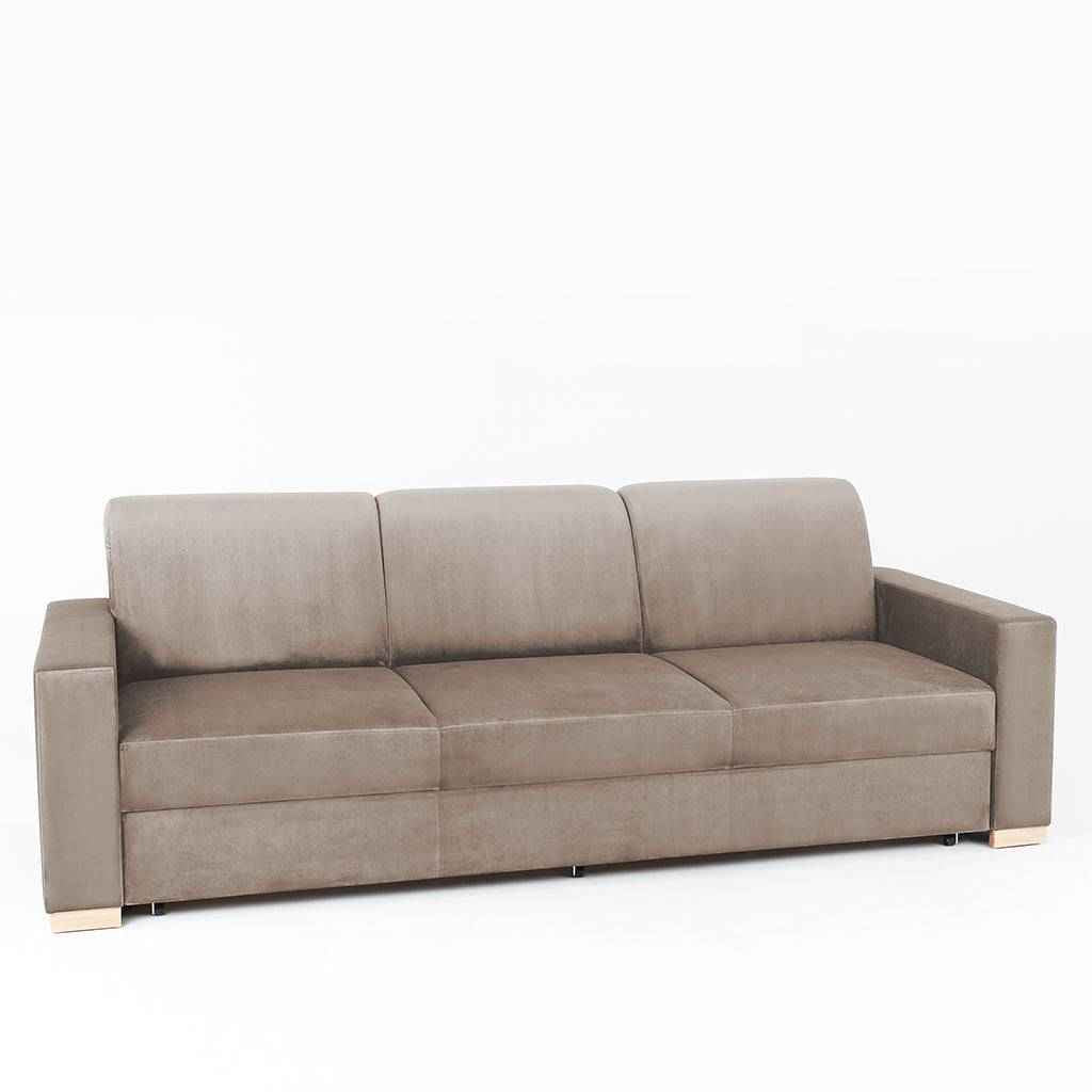 Divano letto STABLE 3 posti - beige, naturale