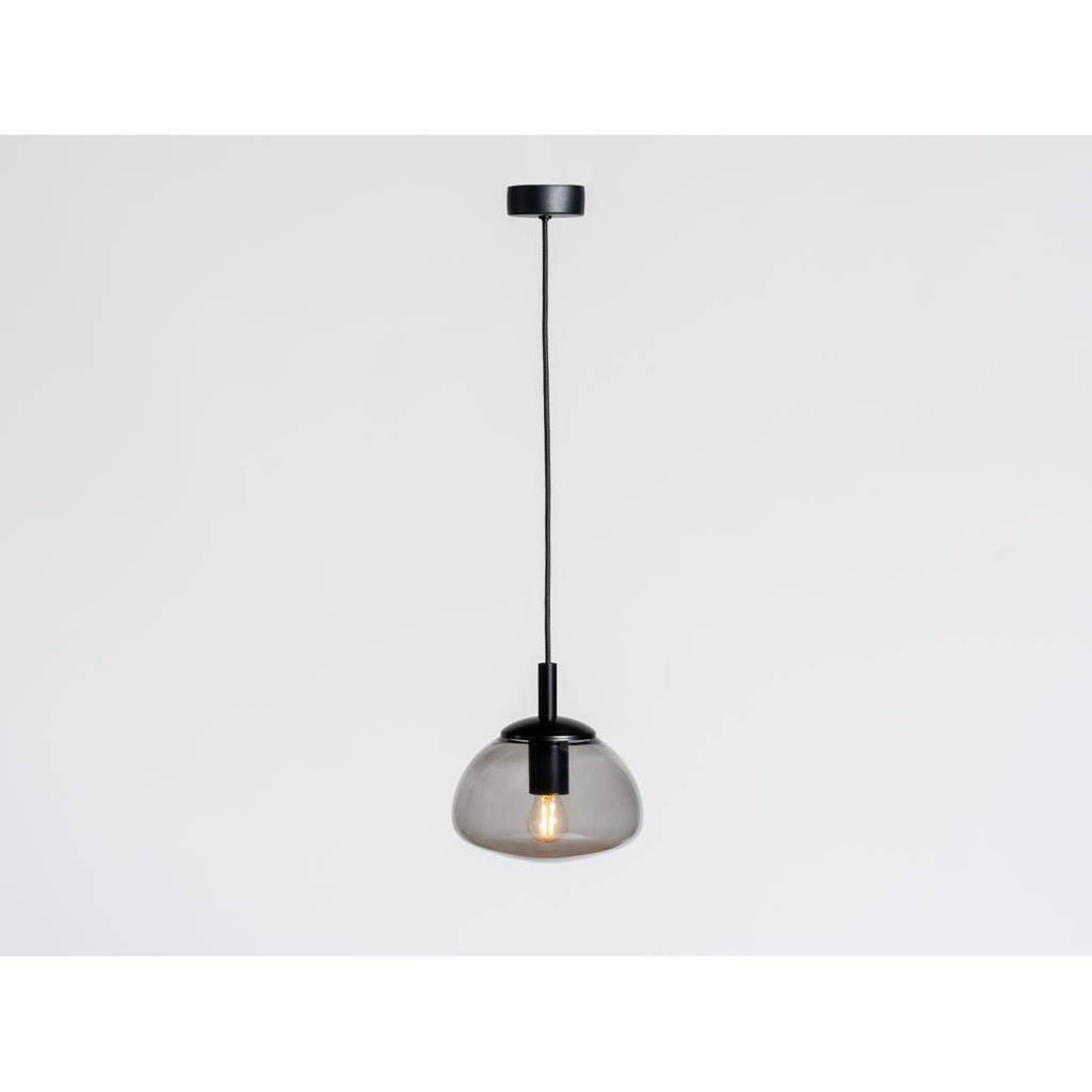 Lampada a Sospensione FLIN 1 M Vetro Fumé