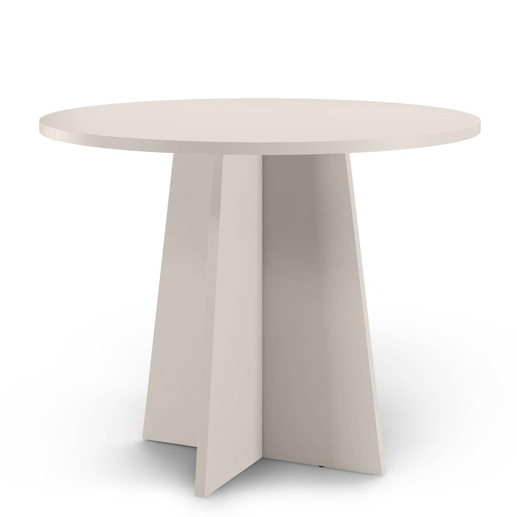 Tavolo da Pranzo Rotondo LALUQ 100 cm Cashmere