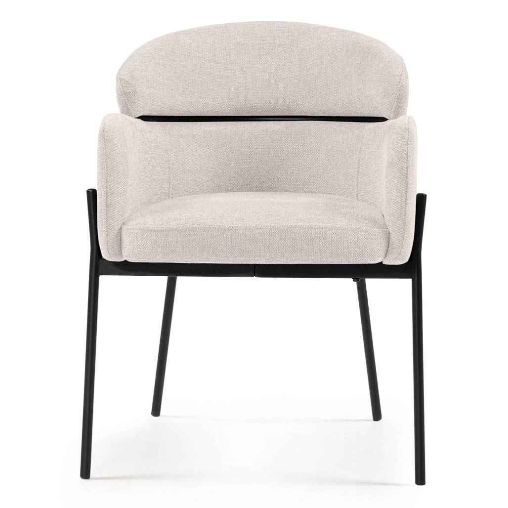 Sedia da pranzo MAREO, beige chiaro