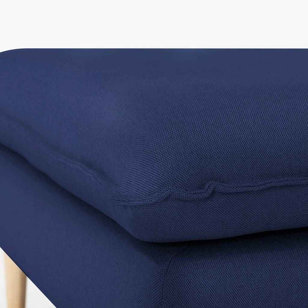 Pouf POSH WOOD - Ink, Legno Naturale