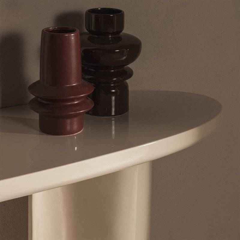 Scrivania PUREL 120 cm Beige Chiaro Lucida