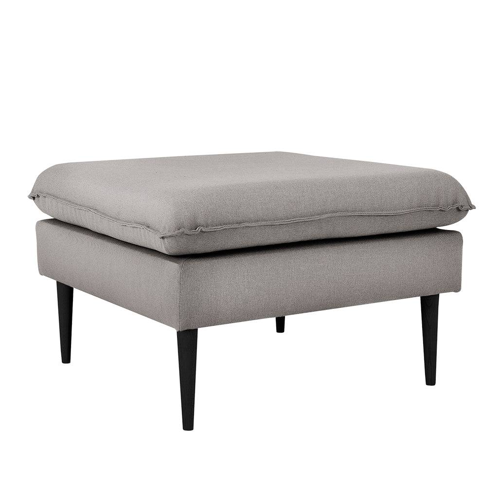 Pouf POSH Nero - Acciaio