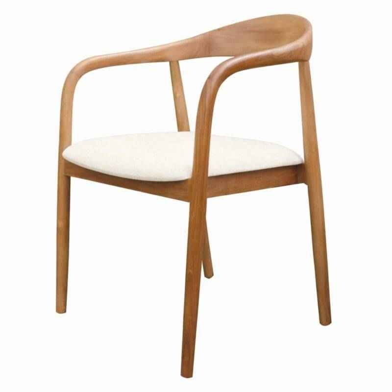 Sedia UDVIKA 2.0, legno naturale/panna