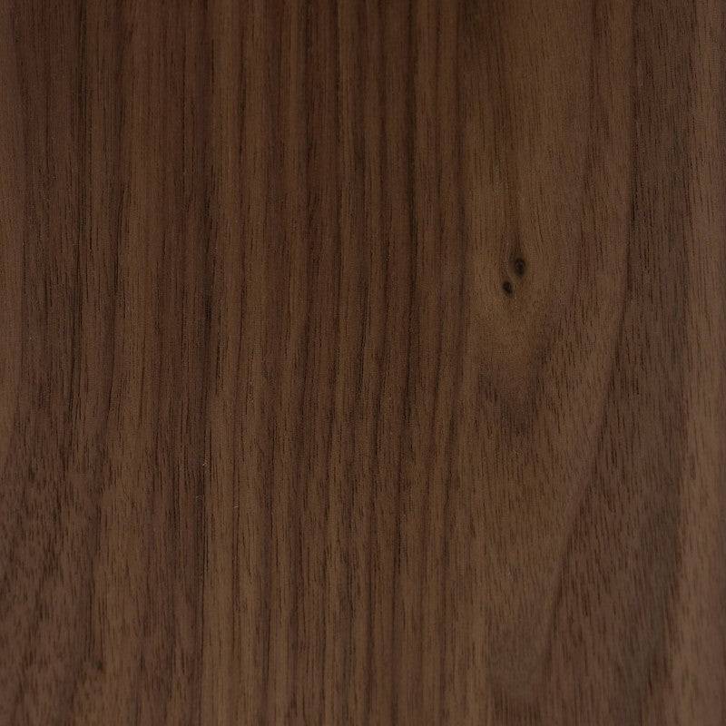 Tavolino WASABI 80 cm, rotondo, travertino/noce
