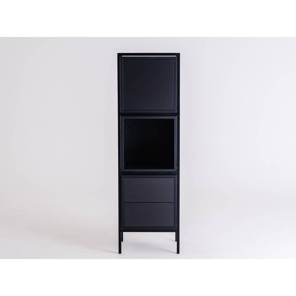 Rack SKAP Nero - 1 Ripiano 3 Mix