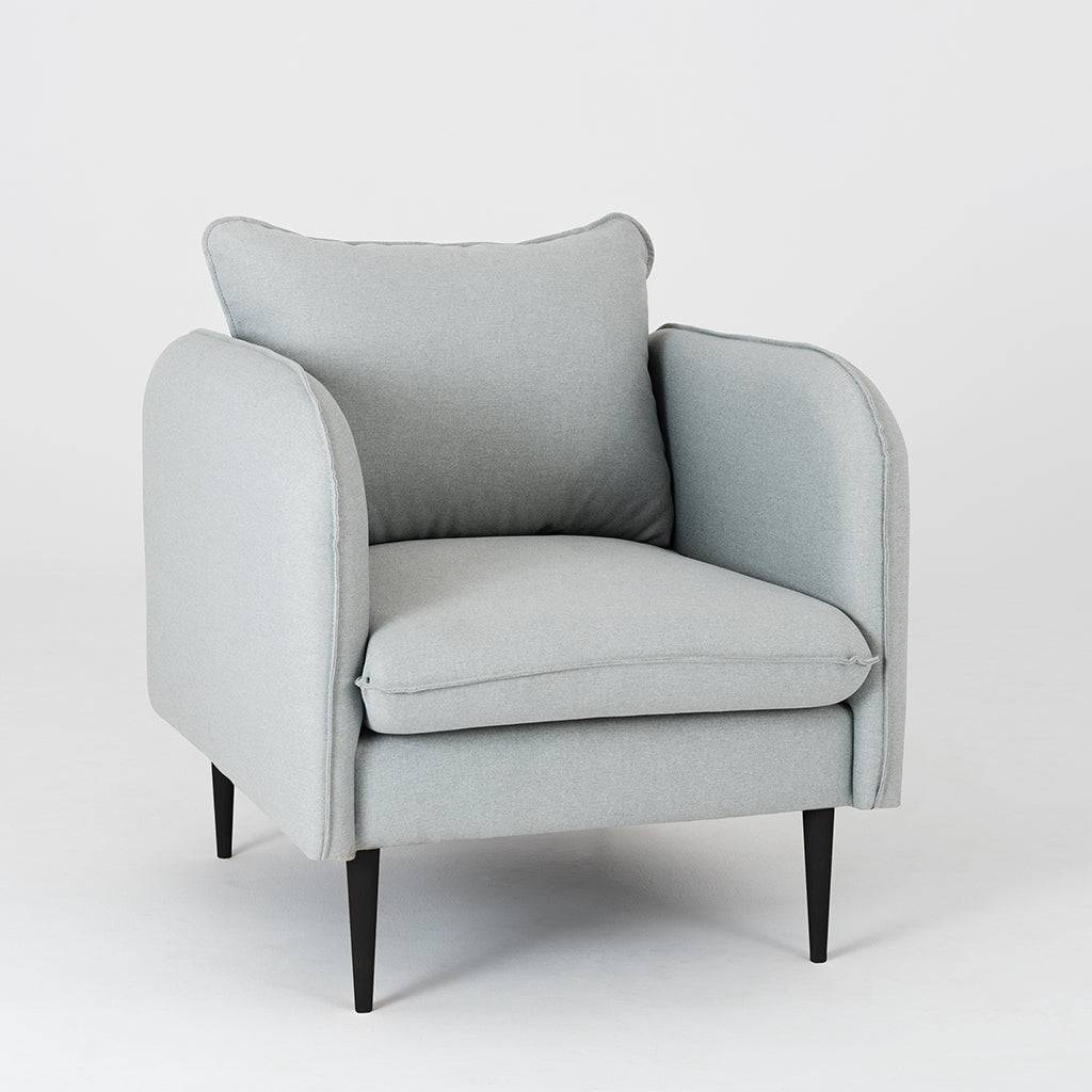 Poltrona POSH BLACK - Platino