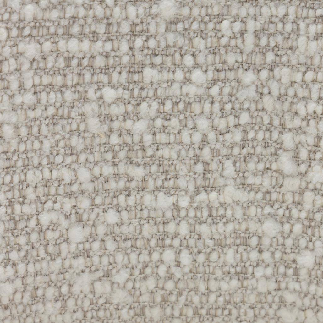 Sedia imbottita MALI beige, forme arrotondate