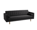 Divano Letto TOPIC WOOD, Carbon, Legno Naturale