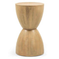 Tavolino Laterale HORSA 35 cm, Legno di Mango