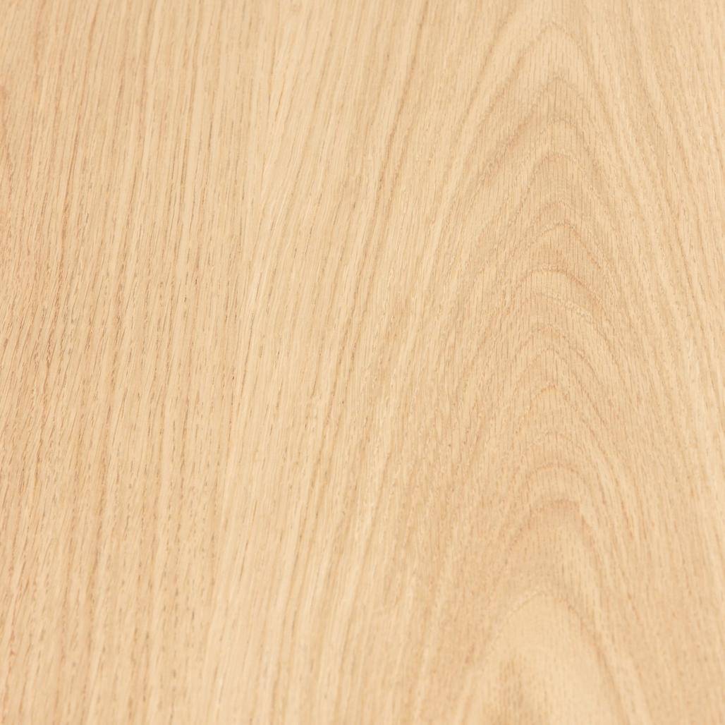 Tavolino NAORA II rotondo 100 cm, rovere e frassino