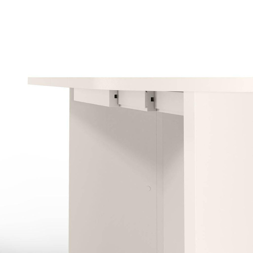 Tavolo estensibile MADERICK 140-200 cm, ovale, cashmere