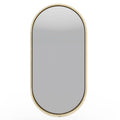 Specchio SIMPLE 45x90 cm, forma ovale, legno naturale