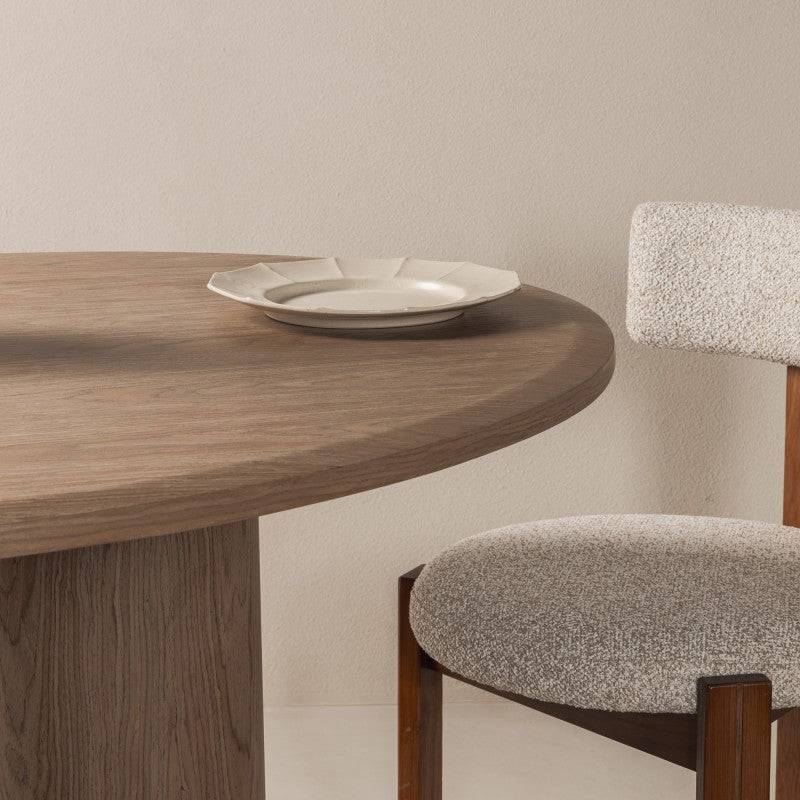 VISPI Tavolo da Pranzo 140 cm, Noce