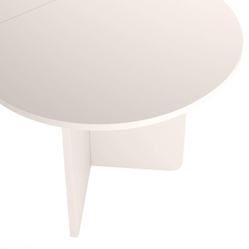 Tavolo estensibile MADERICK 140-200 cm, ovale, cashmere