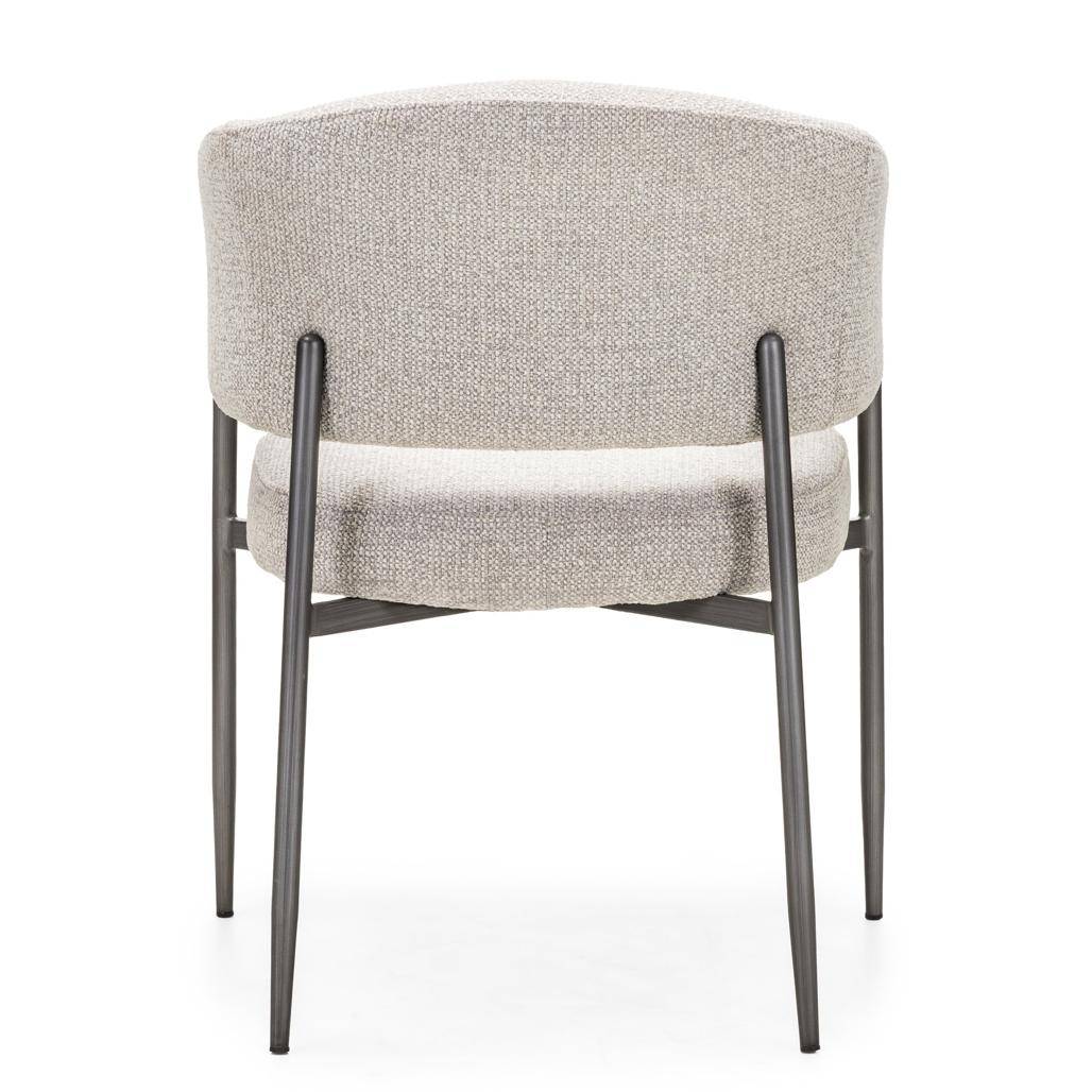 Sedia Imbottita UMBRIA, beige/grigio