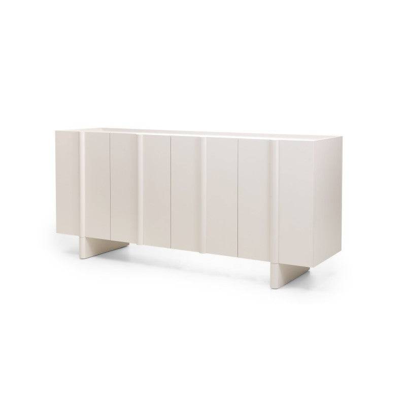 Cassettiera OSSM Cashmere a 4 Ante con Fronti Arrotondati
