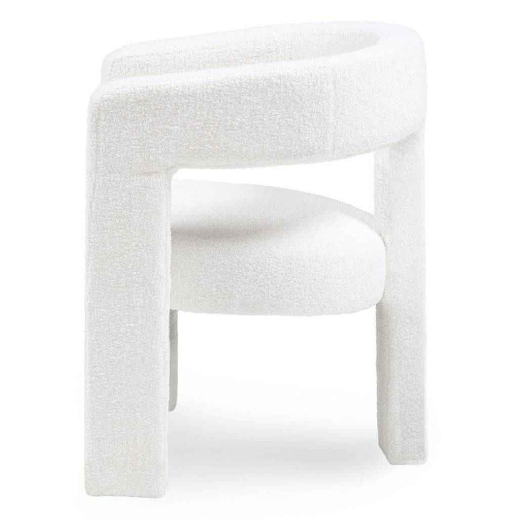 Poltrona Relax LAUREN Crema Bouclé