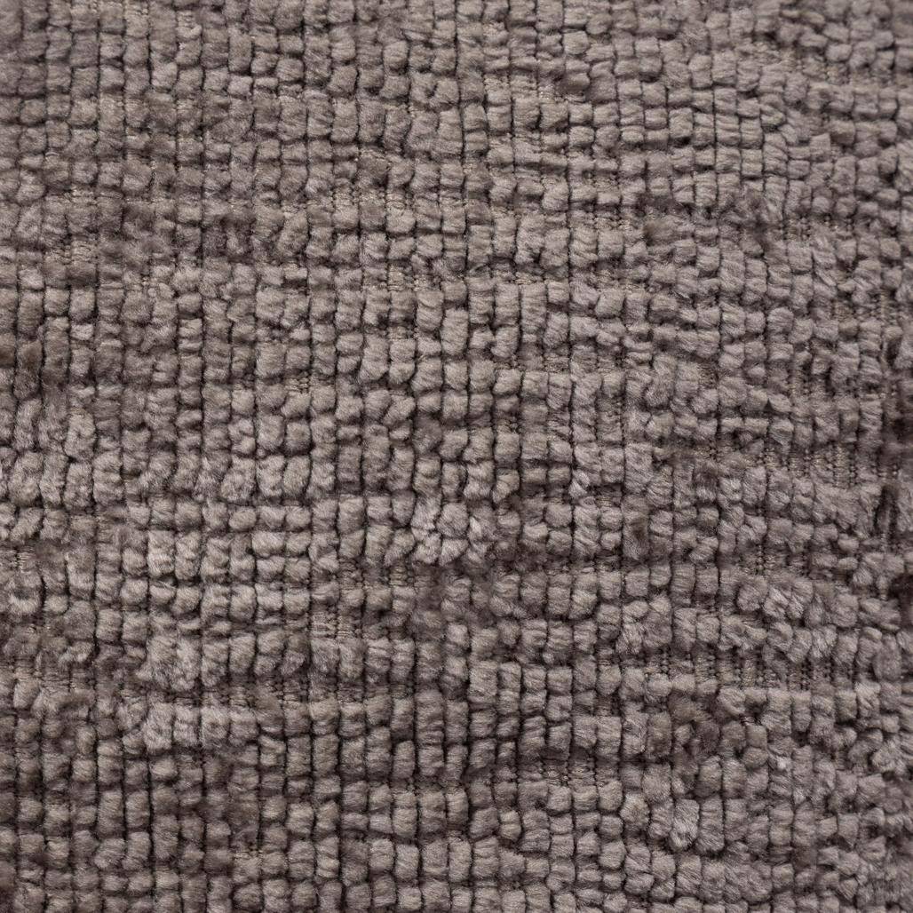 Poltrona girevole LUPIN, tortora/gambe cromate