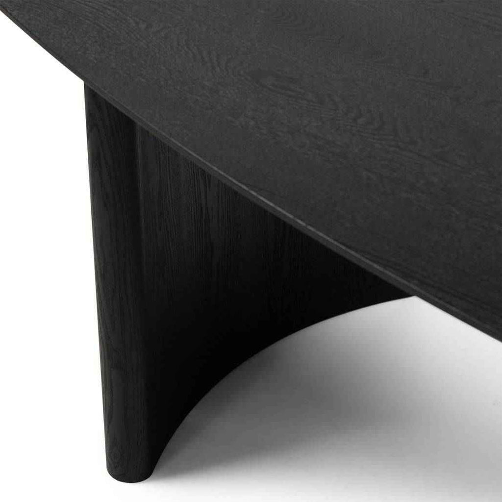 Tavolo da pranzo MARIS 200 cm, ovale, impiallacciatura frassino