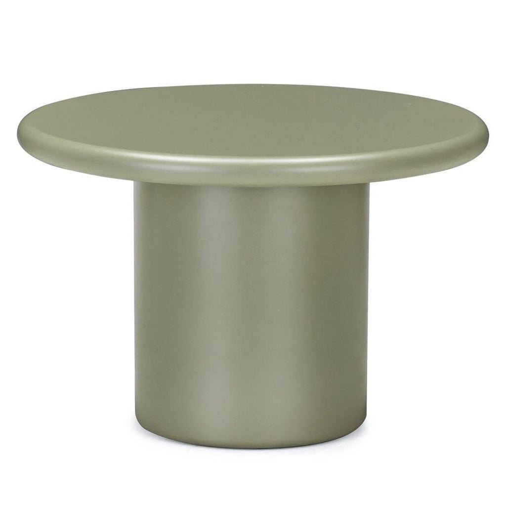 Tavolino da caffè 60 cm HARP, verde oliva, opaco