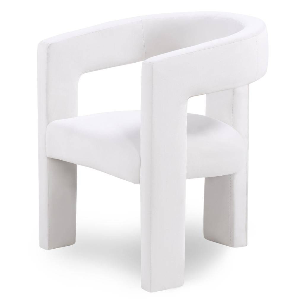 Poltrona Lounge LAUREN VELVET, velluto beige