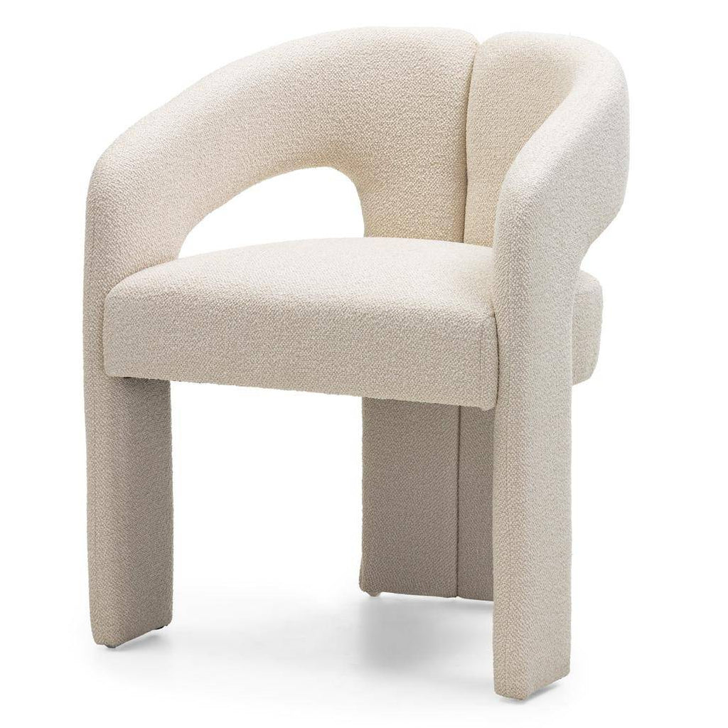 Sedia imbottita JOEL, beige