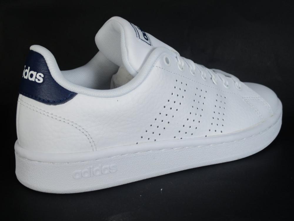 Adidas Sneakers Advantage F36423 Bianche Unisex Pelle