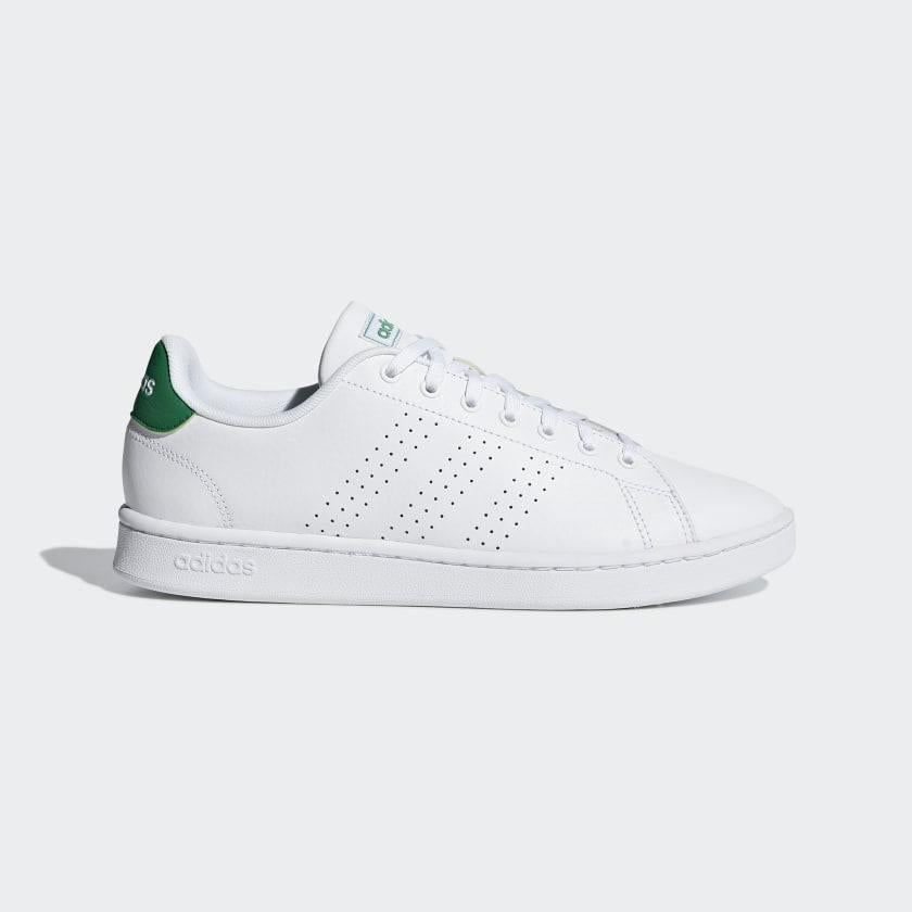 Adidas Advantage Bianco Verde F36424 – Lifestyle Sneakers Adulto