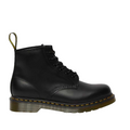 Dr. Martens 101 YS Smooth Anfibio Pelle Nero 26230001 - Stivale 6 Occhielli Cuciture Gialle