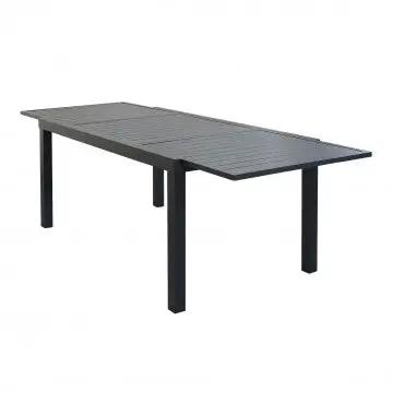 Tavolo Formentera allungabile in alluminio 160/240 X 90