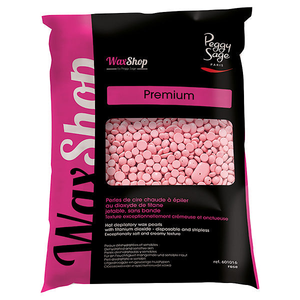 PEGGY SAGE  PERLE DI CERA DEPILATORIA A CALDO 800G ROSE