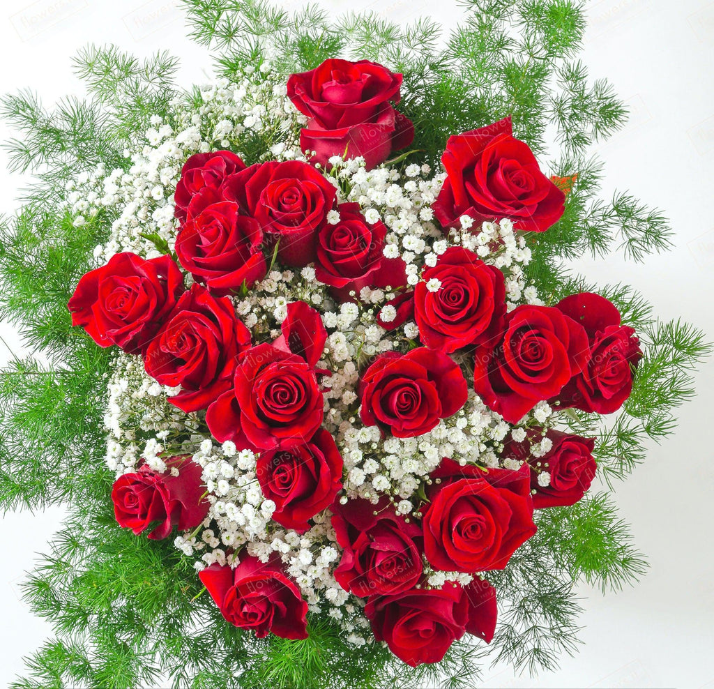 PASSIONE - Bouquet rose rosse