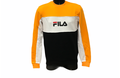 Fila Felpa Aqil 688467 B091 black flame orange white