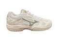 Mizuno scarpa da tennis da donna Break Shot 3 CC 61GC212603 bianco-grigio