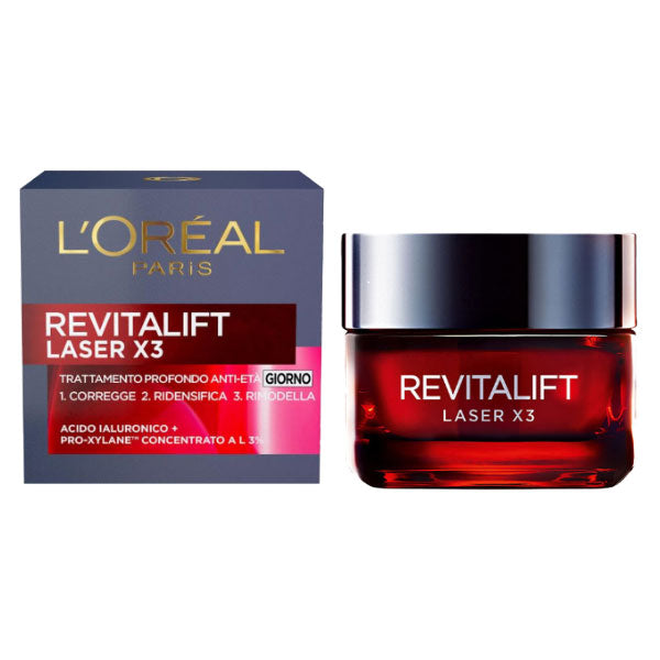 L'OREAL REVITALIFT LASER X3 CREMA ANTI-ETA' GIORNO 50 ML
