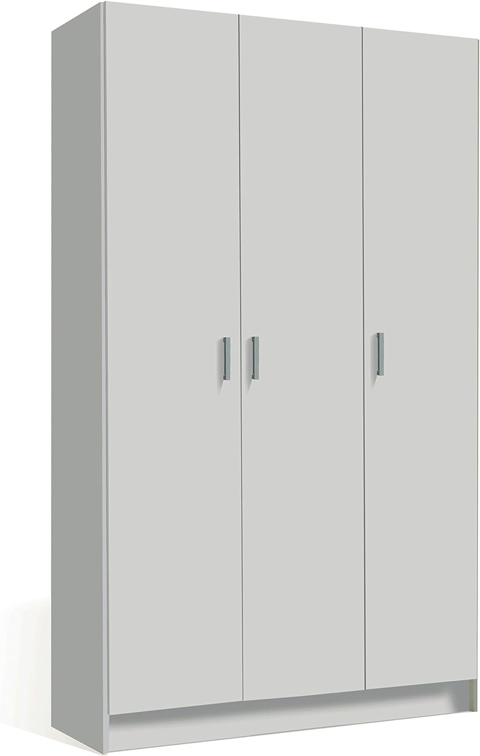 Guardaroba Portascope 3 Ante L109xH180xP37 in Melaminico Bianco