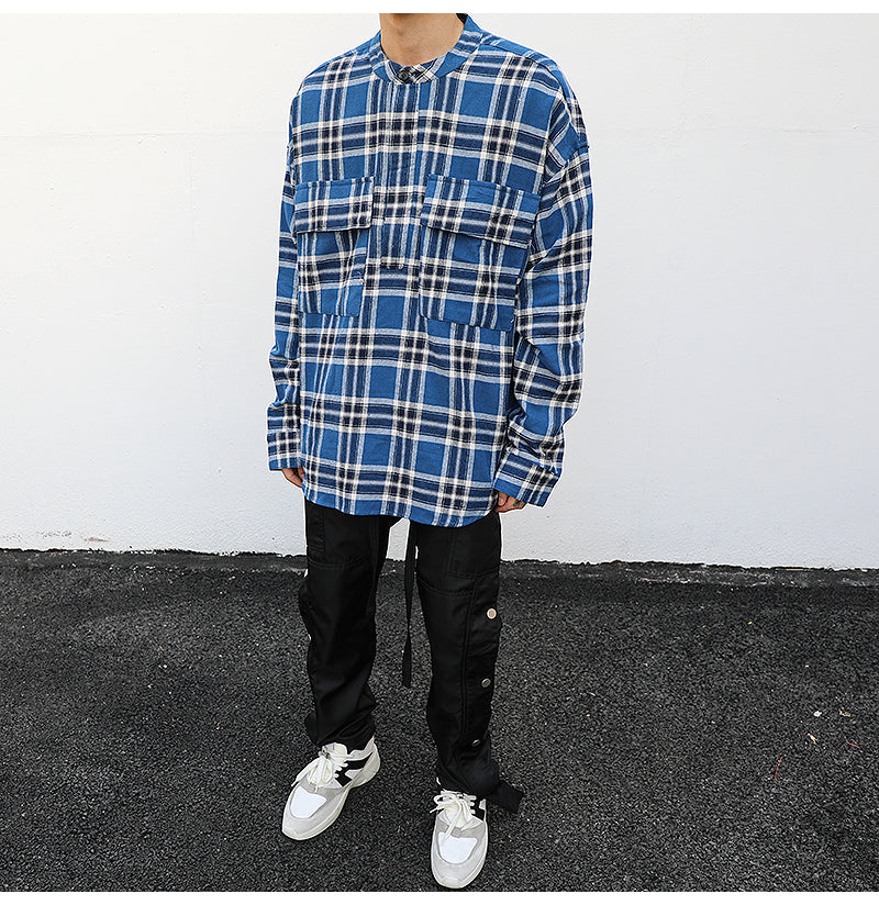 Camicia da uomo in morbida flanella, modello Essential