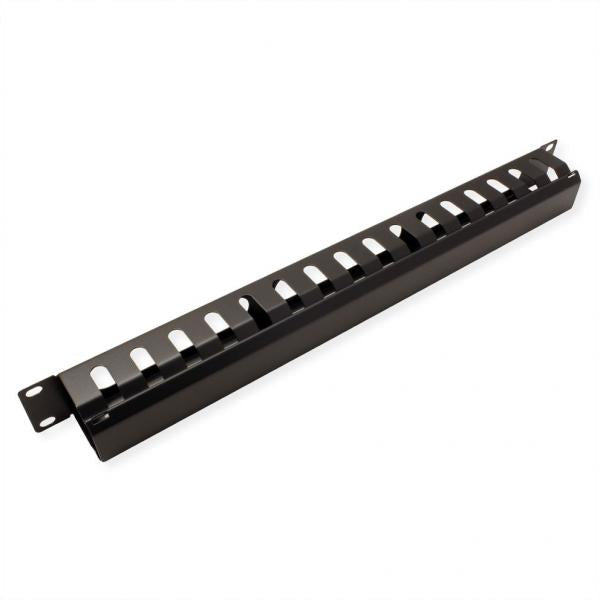 VALUE PIASTRA GESTIONE CAVI, 40X40MM, NERO [26.99.0304]