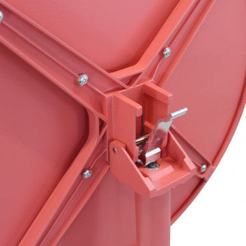 Tavolo Vega ø 60 in acciaio trattato per esterni