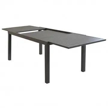 Tavolo Formentera allungabile in alluminio 160/240 X 90