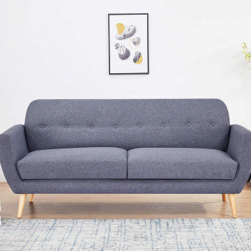 Divano Burton 3 posti con Design Elegante e Moderno