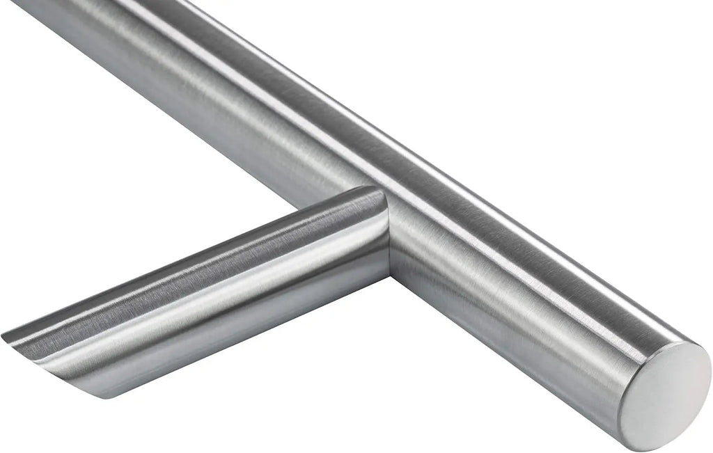 Maniglione Per Porta Mod.302 Dritto Tubolare In Acciaio Inox