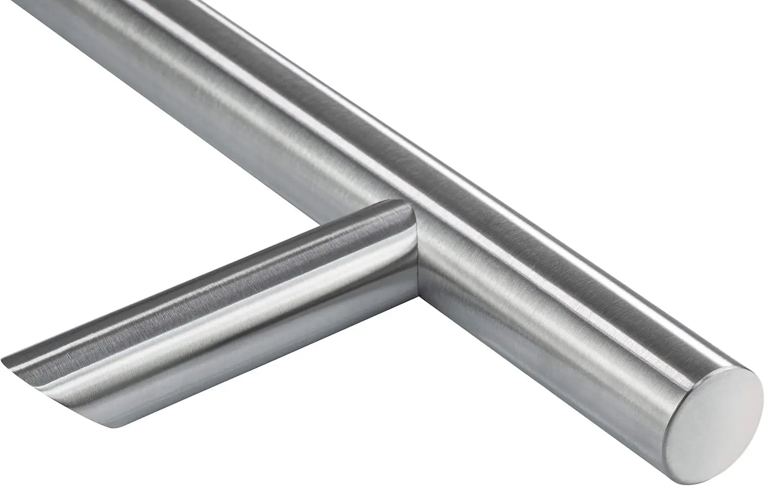 Maniglione Per Porta Mod.302 Dritto Tubolare In Acciaio Inox