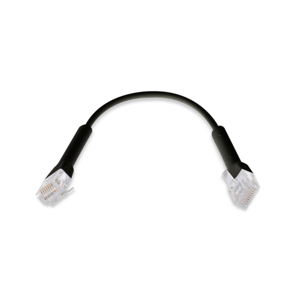 Ubiquiti-U-Cable-Patch-RJ45-BK-UniFi patch cable with both end bendable RJ45, black [U-Cable-Patch-RJ45-BK]