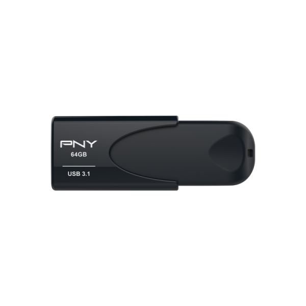 PNY Attaché 4 unità flash USB 64 GB USB tipo A 3.2 Gen 1 (3.1 Gen 1) Nero [FD64GATT431KK-EF]