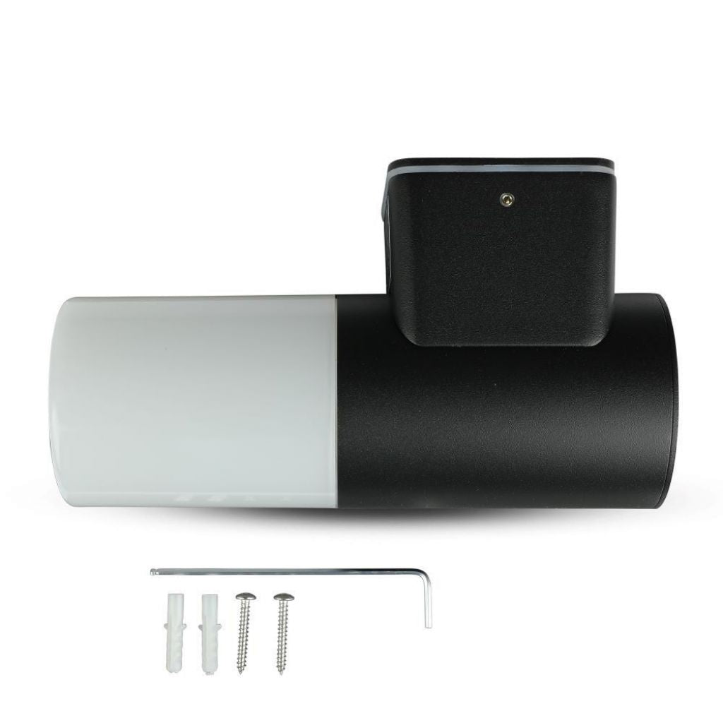 V-TAC Lampada LED da Giardino GU10, H 22cm, Nero Opaco, IP54