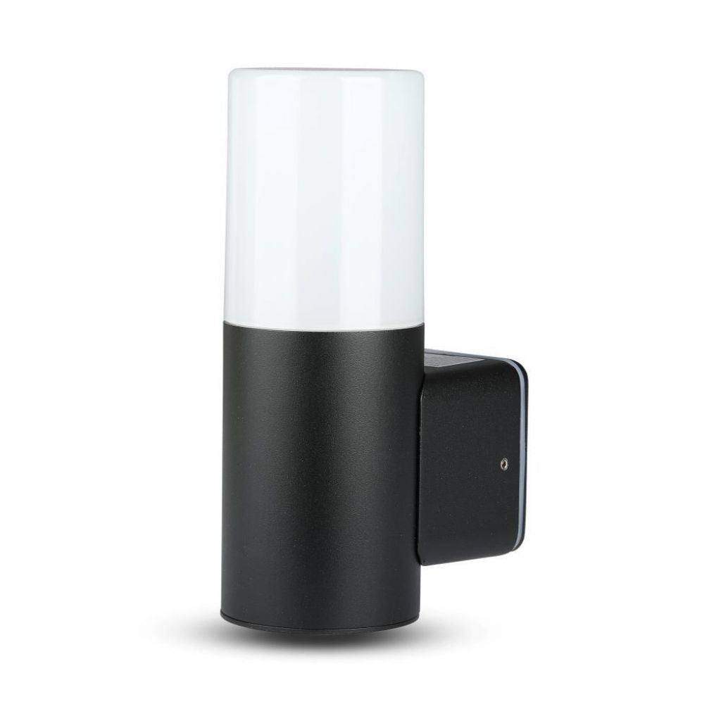 V-TAC Lampada LED da Giardino GU10, H 22cm, Nero Opaco, IP54