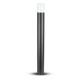 V-TAC Piantana LED da Giardino GU10, H 80cm, Nero Opaco, IP54
