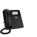 Snom D717 IP Desk Phone Black: 6 SIP accounts, 2 PoE Gigabit ports, 3 BLF keys (PSU not included) [00004397]